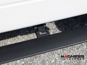 Ford F-150 Side Steps - Power Running Boards - Rough Country - E-Boards - Super Cab